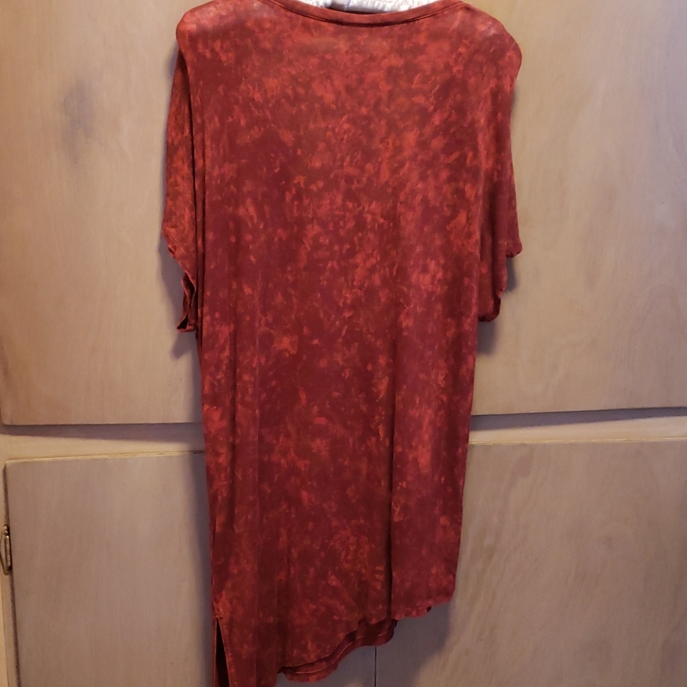Deep Red Studded Tunic - Picture 5 of 10